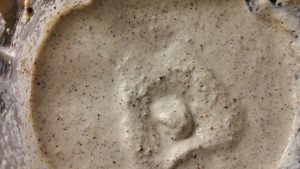 Blended quinoa and coconut flour