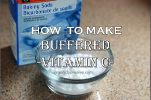 How to make sodium ascorbate (buffered vitamin c)