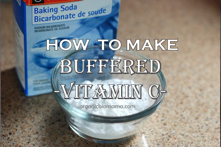 How to Make Sodium Ascorbate At Home (How to make buffered Vitamin C