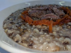 Sprouted Mung Beans and Rice Porridge Soup Sprouted mung bean recipes