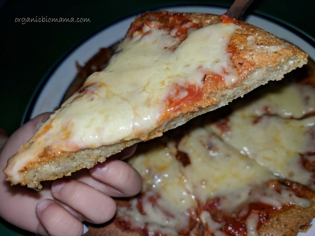 SPROUTED QUINOA PIZZA CRUST - Healthy Pizza Dough Recipe - Gluten free