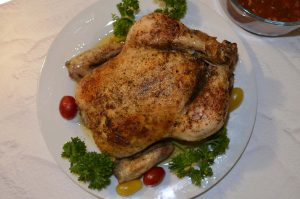 BAKED WHOLE CHICKEN - Juicy Whole Roasted Chicken