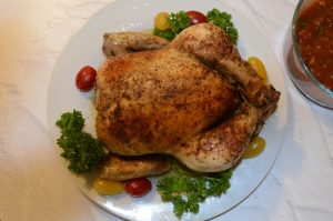 BAKED WHOLE CHICKEN - Juicy Whole Roasted Chicken