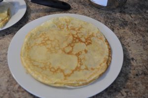 crepes with milk and eggs - organicbiomama