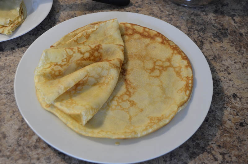 crepes with milk and eggs - organicbiomama