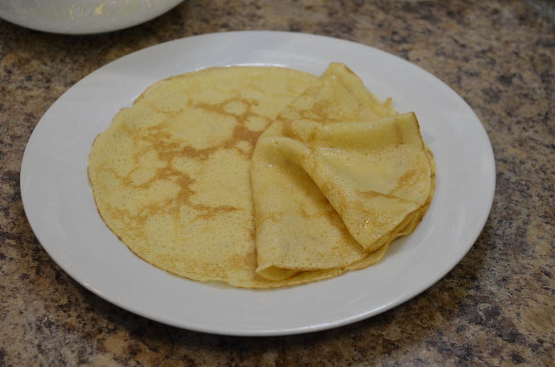 Crepe Recipe - Blintzes (Blinchiki) with Whey and Eggs - organicbiomama