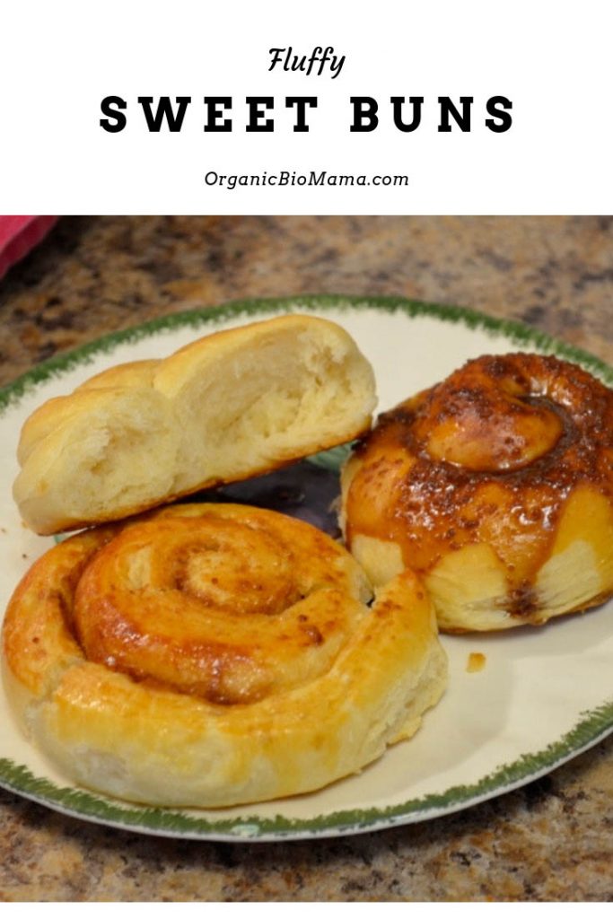 fluffy sweet buns recipe - organicbiomama