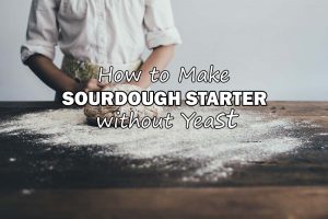 Sourdough Starter Recipe without Yeast (no discard)