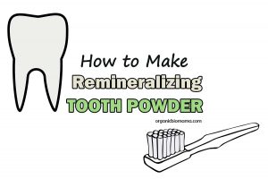 Tooth Remineralization Powder Recipe