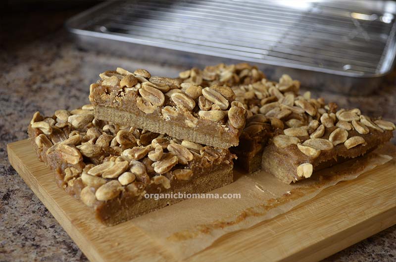 healthy snickers - filling - organicbiomama.com