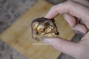 healthy snickers with dates and oats - cut - organicbiomama.com
